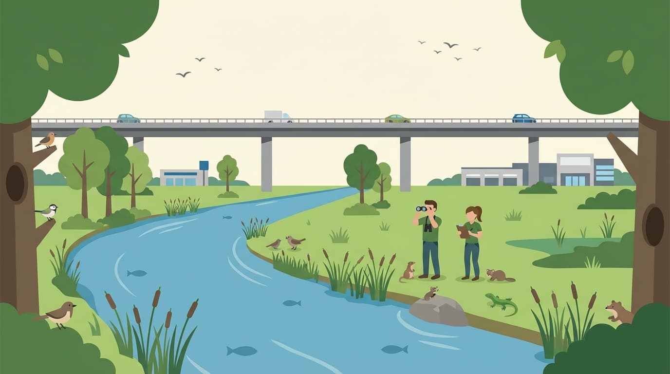 Faunistische Planungsraumanalyse Talbrücke A30 – Lebensräume an Else und Bruchmühlen